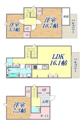 能登町戸建の物件間取画像